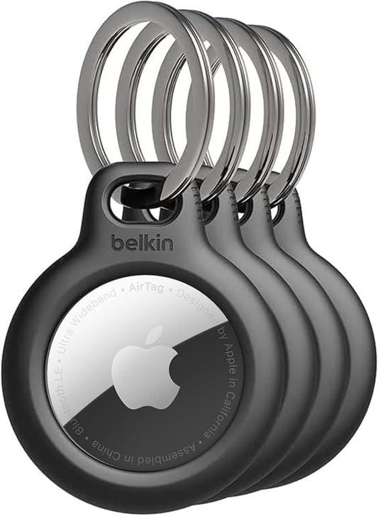 Belkin Secure Holder with Key Ring for AirTag Pack 4 und