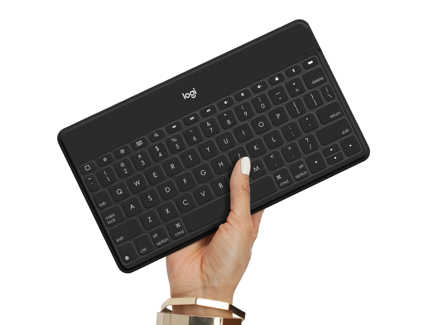 Logitech Keys-to-Go Ultra-portable keyboard For iPad (Black)