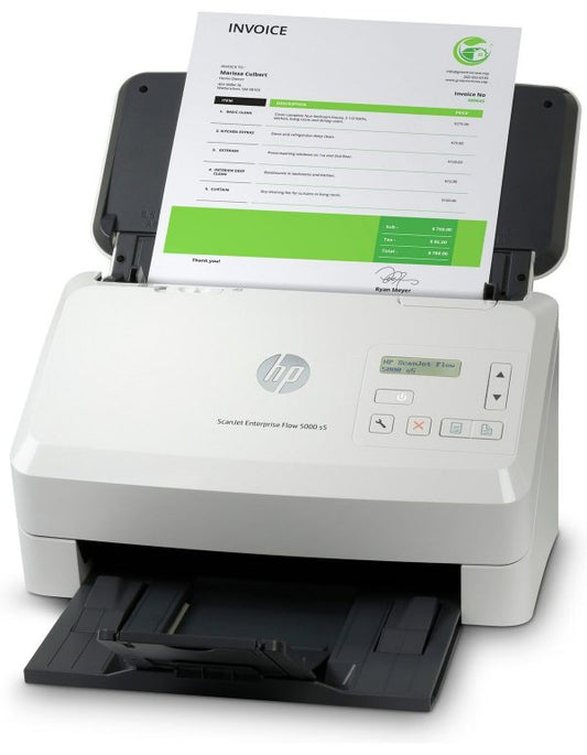 HP SCANJET ENTERPRISE FLOW 5000 S5 SCANNER 65PPM/130IPM 110/220V EN SP