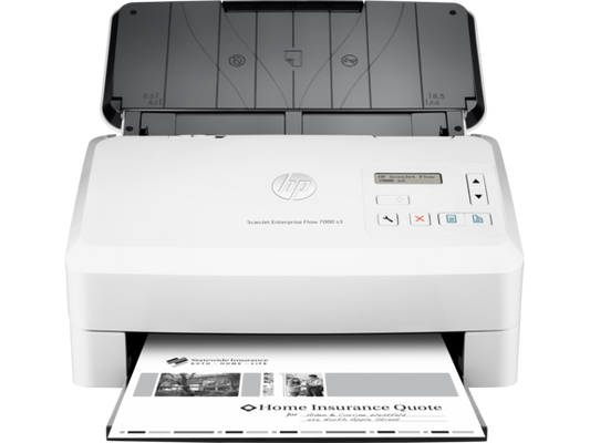 HP SCANJET ENTERPRISE FLOW 7000 S3 SHT-FEED SCANNER 75PPM/150IPM 110/220V EN SP