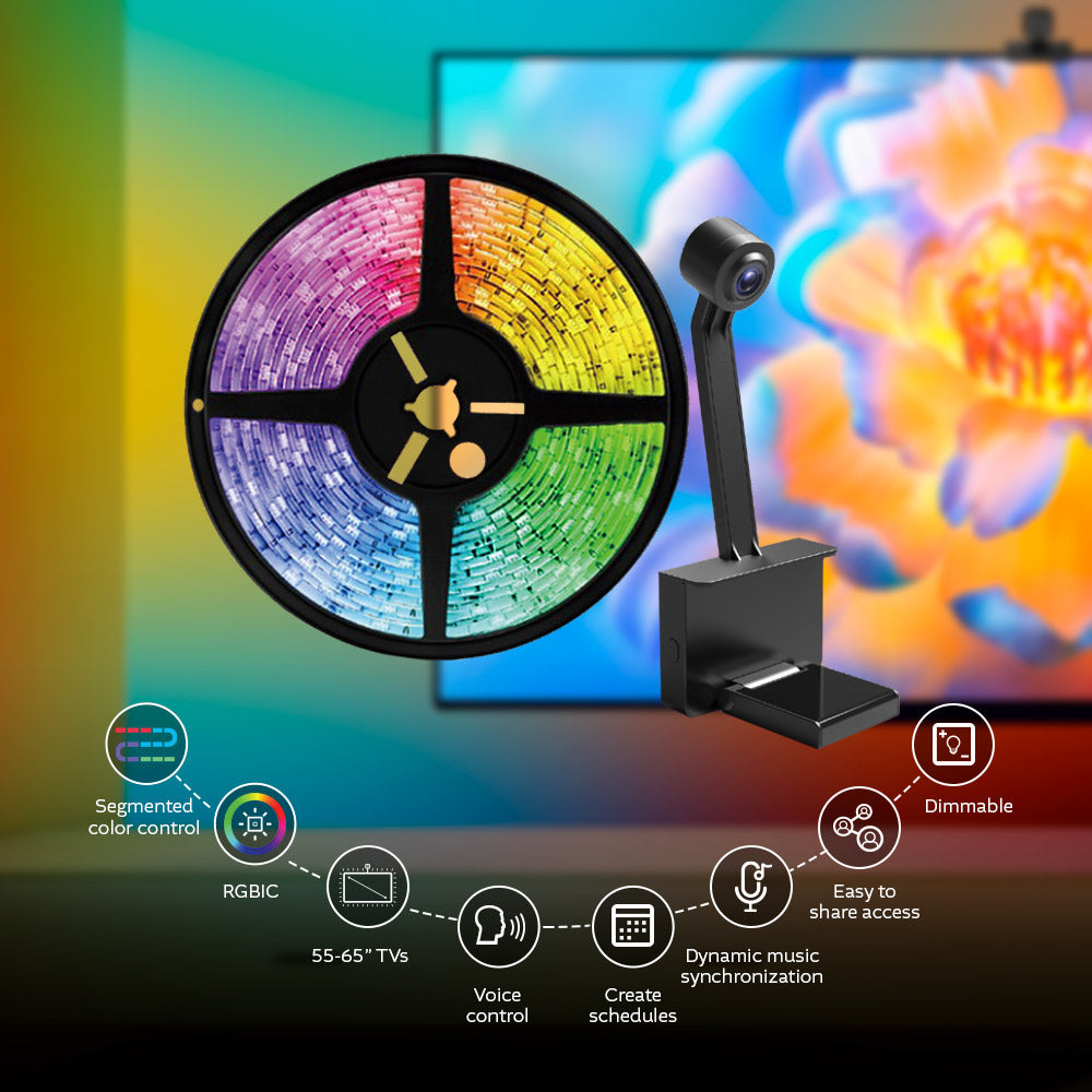 Nexxt Home Smart TV Backlight 55-65 RGBIC NHB-S615