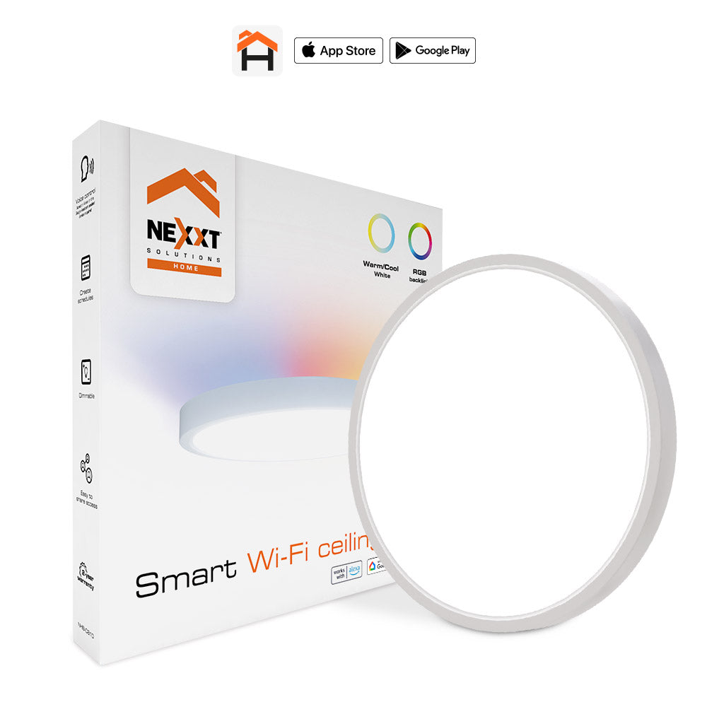 Nexxt Home Smart Ceiling lamp RGB + CCT 12 110V