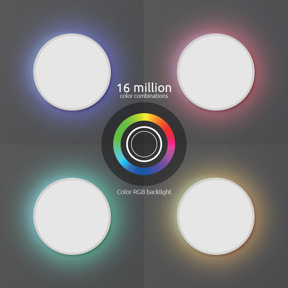 Nexxt Home Smart Ceiling lamp RGB + CCT 12 110V
