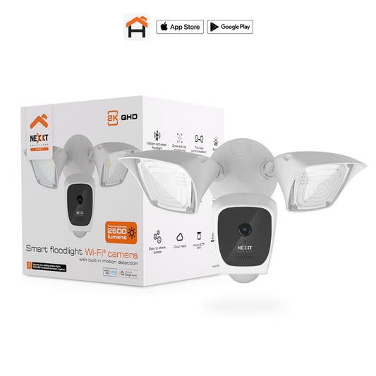 NexxtHome Outdoor Flood Light Cam 2K NHC-F610