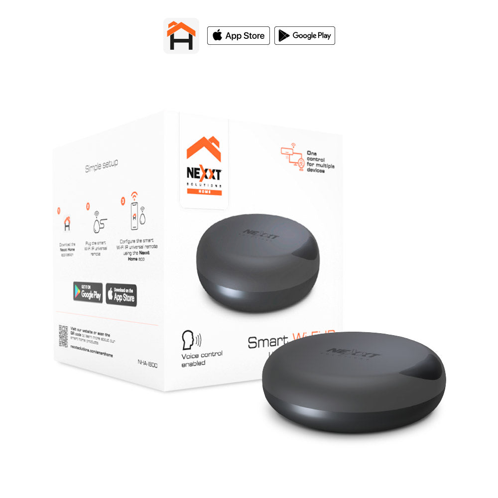Nexxt Home NHA-I600 Smart Wi-Fi IR Universal Remote Control