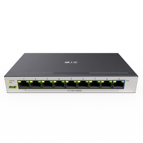 Nexxt VertexV900P 9 Port PoE+ Switch Giga 120W NSW-V900P