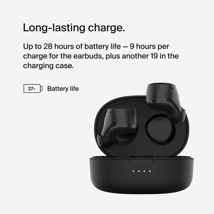 Belkin True Wireless Earbuds Bolt Black