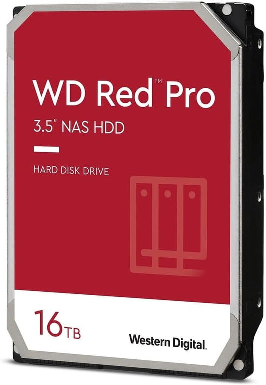 Western Digital 16TB WD Red Pro NAS Internal Hard Drive