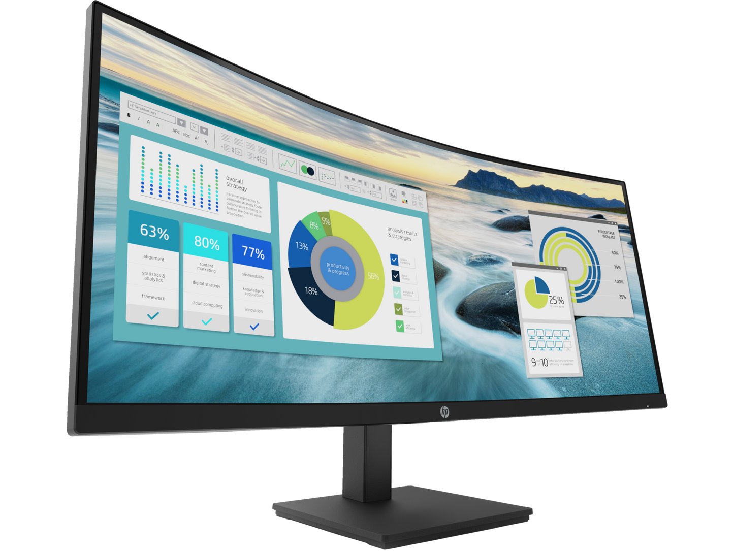 SMART BUY P34HC G4 34IN WQHDUSB-C CURVED MNTR - 21Y56AA