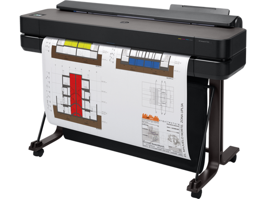 HP DESIGNJET T650 36IN e-PRINTER 1GB 110/220V EN SP  - 5HB10A#B1K