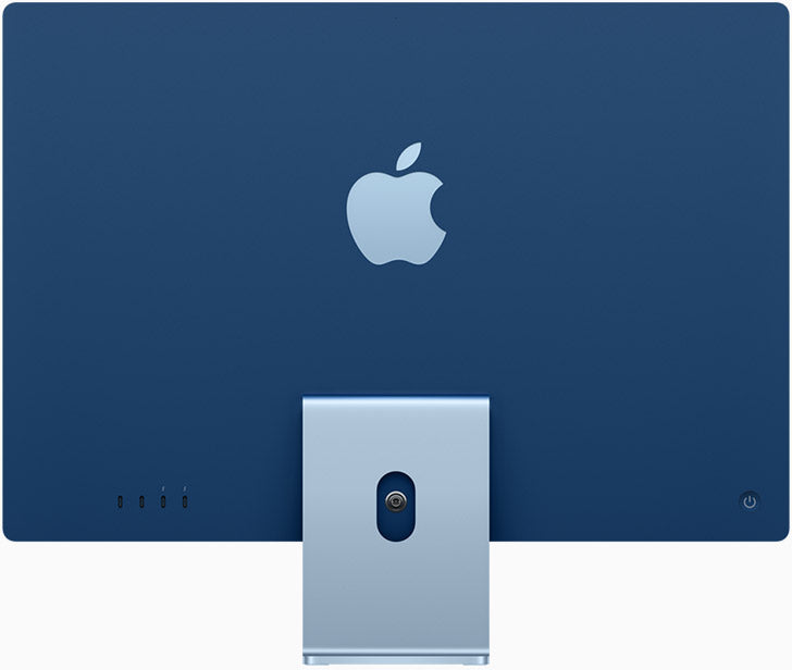 24-inch iMac with Retina 4.5K display: Apple M3 chip with 8‑core CPU and 10‑core GPU, 256GB SSD - Blue