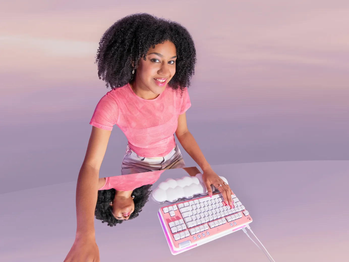 Logitech Aurora Collection Tactile Gaming Keyboard