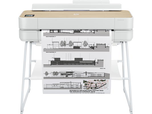 HP DESIGNJET STUDIO 24IN e-PRINTER WOOD 110/220V EN SP - 5HB12A#B1K